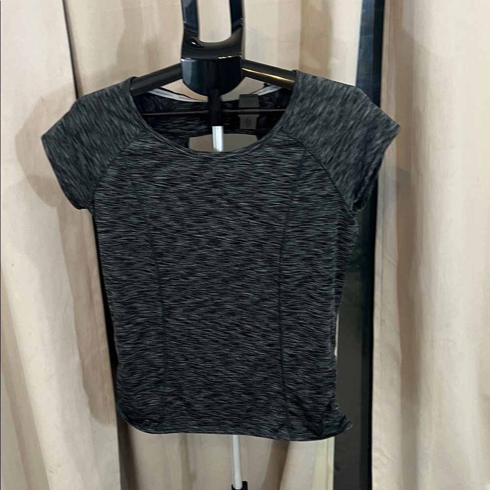 Calvin Klein Charcoal Women's Short Sleeve Tee